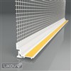 LIKOV LS3-400 lišta okenní začišťovací 3D s flexibilní smyčkou a skl. tk. 100mm délka 2,4m